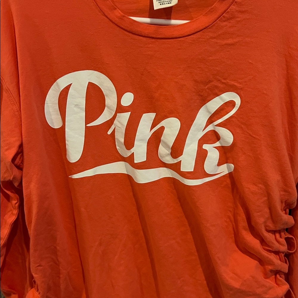PINK by VS long sleeve with tie sides - Picture 2 of 7